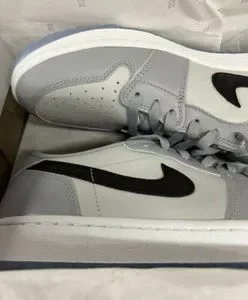 Nike | Shoes | New Sz 3 Mens Nike Air Jordan 1 Low Golf Wolf  display picture 2